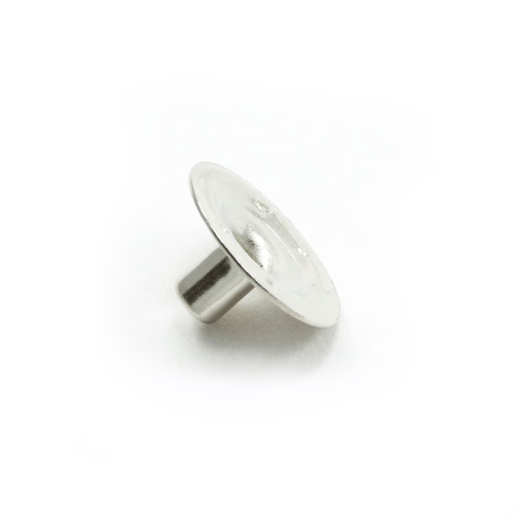 DOT® Durable™ Post 93-BS-10412-1A 1/4" Nickel-Plated Brass (100 pack)