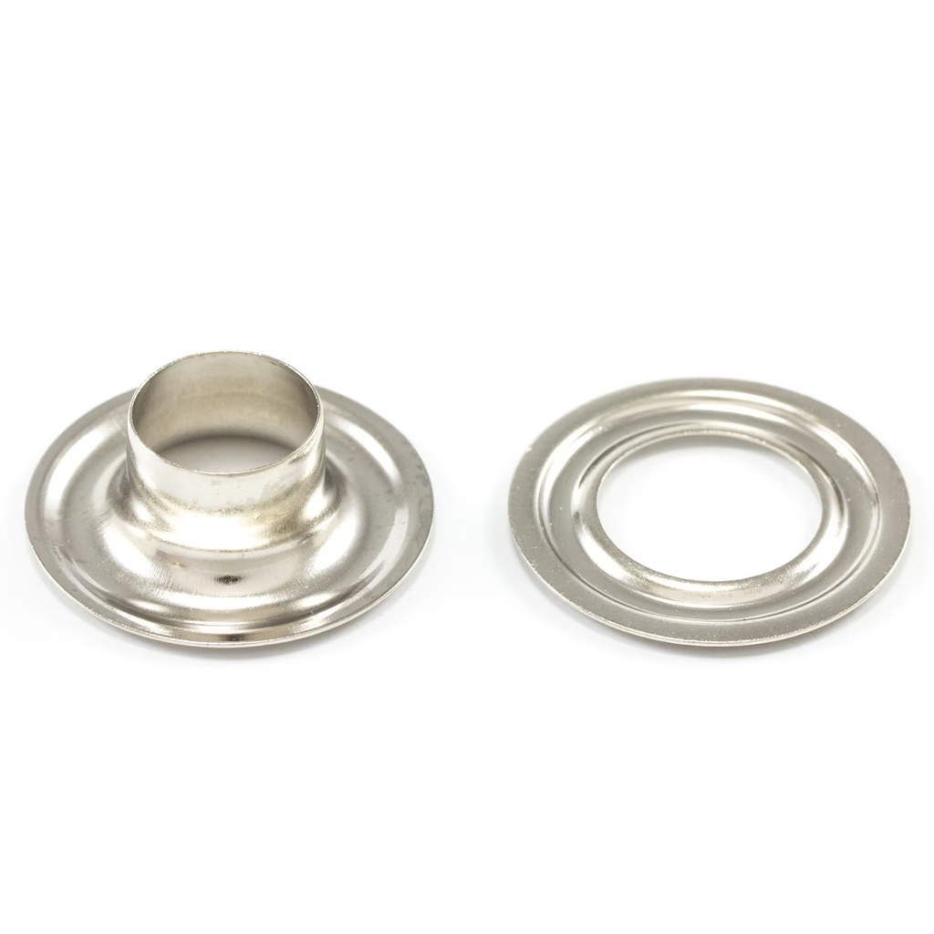 DOT® Grommet with Plain Washer 7/16" Nickel #3 (144 pack)