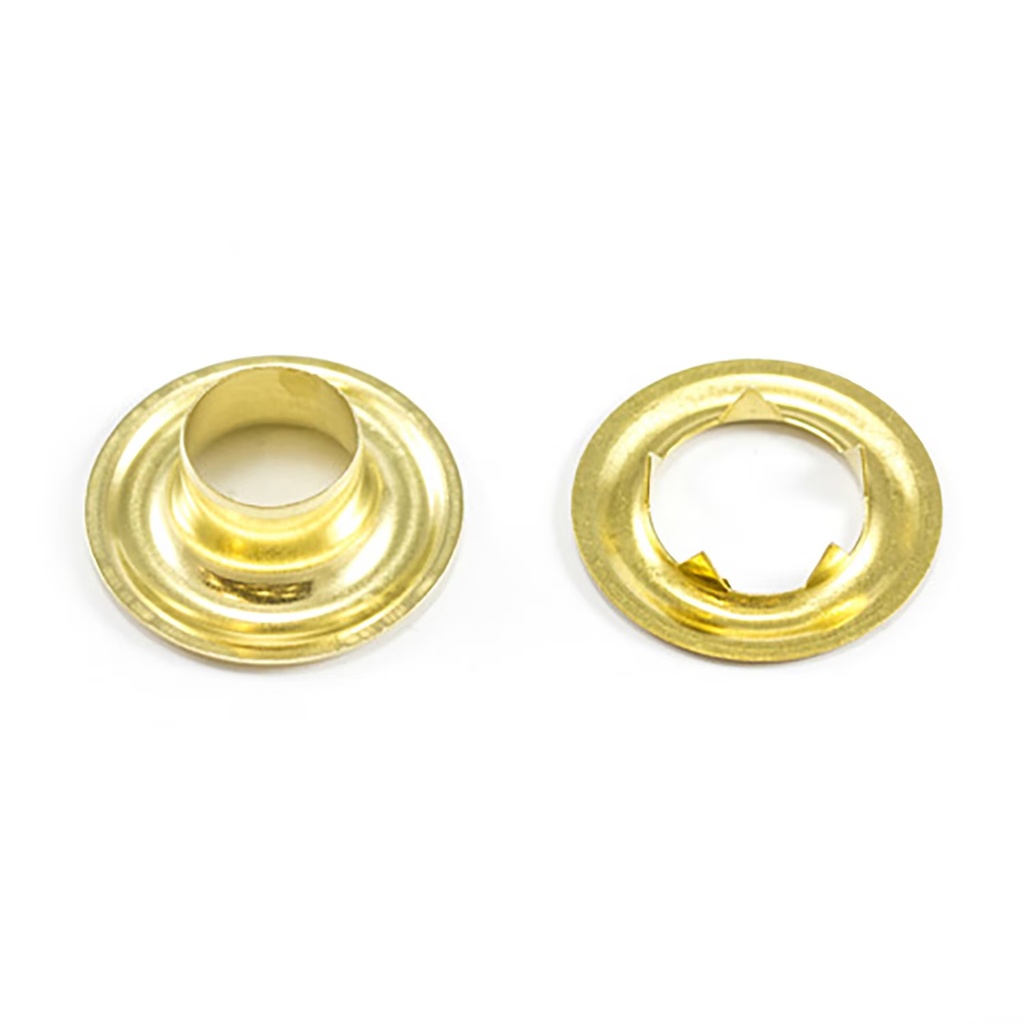 DOT® Grommet with Tooth Washer 7/16" Brass #3 (144 pack)