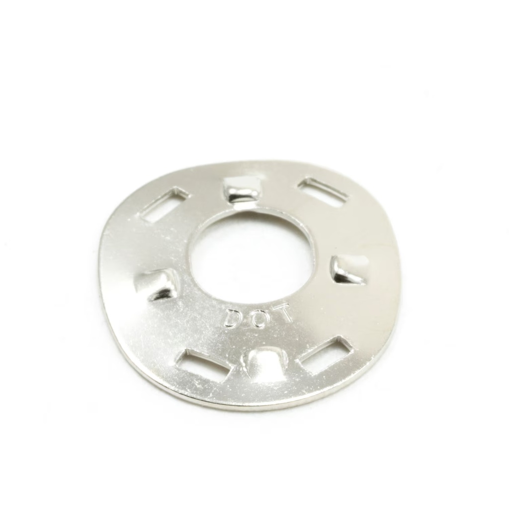 DOT® Lift-The-DOT® Back Plate 90-BS-16506-1A Nickel-Plated Brass (100 pack)