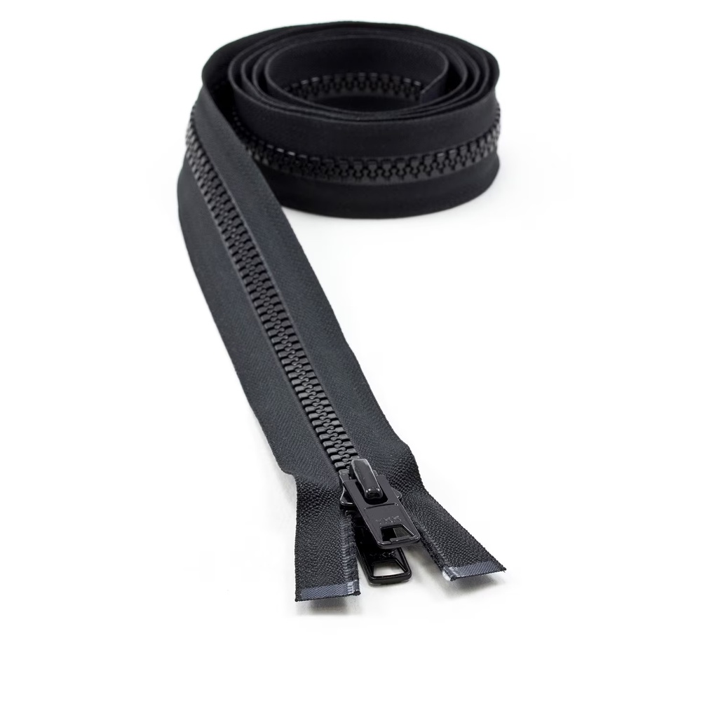 YKK® VISLON®  #10 Negro de 1.52 mts de largo